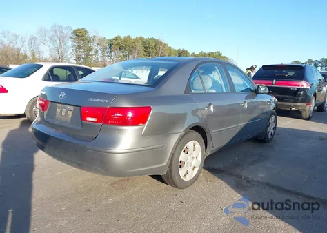 2009 Hyundai Sonata Gls из США, поврежденный, VIN 5NPET46C89H457628